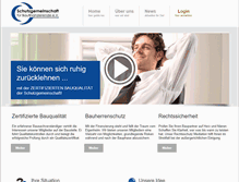 Tablet Screenshot of finanzierungsschutz.de